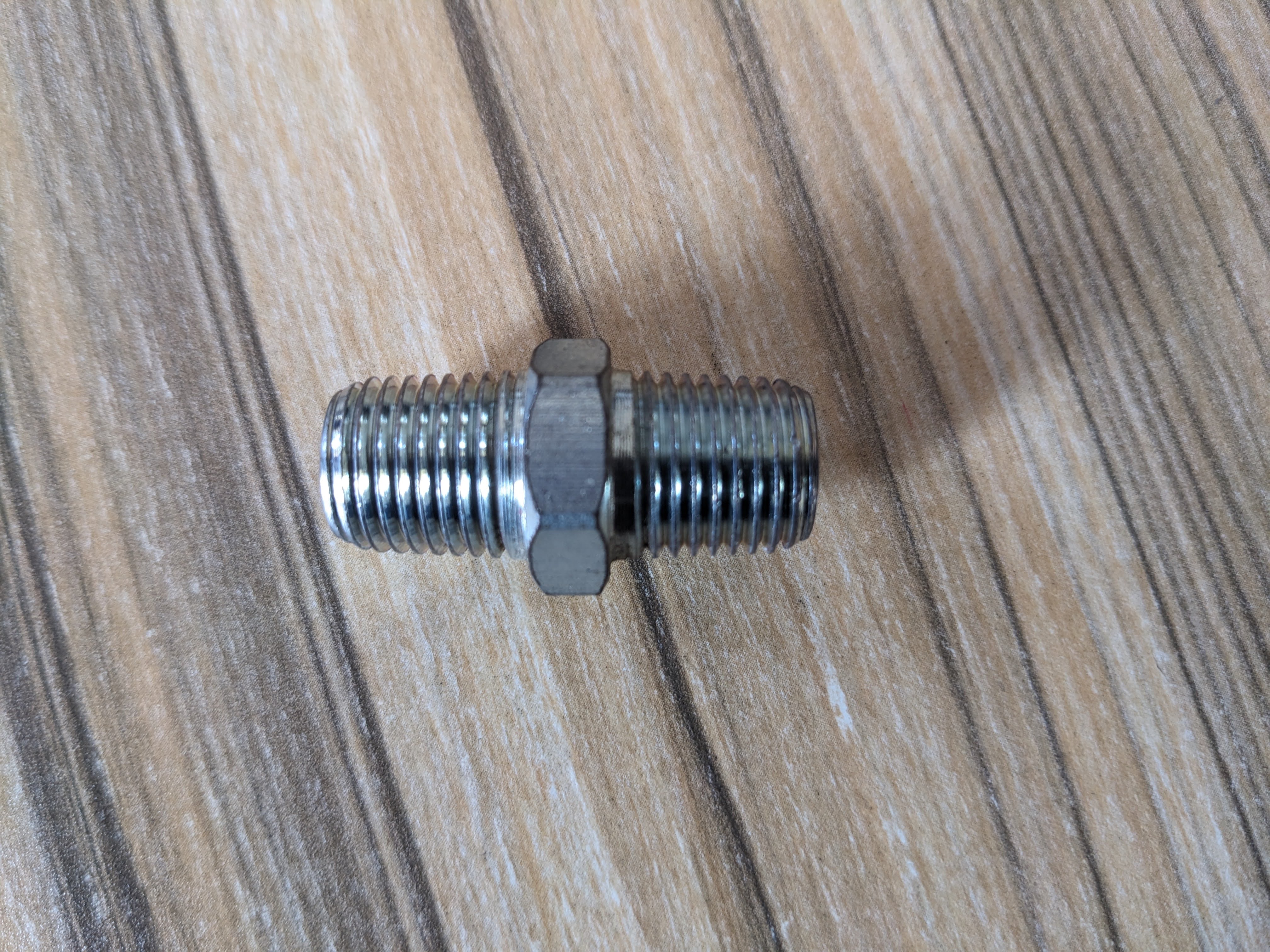 1/4 MNPT dual port oil fitting