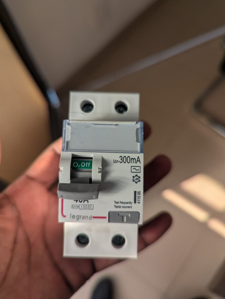 DX3 Residual Current Circuit Breaker - ID 2P