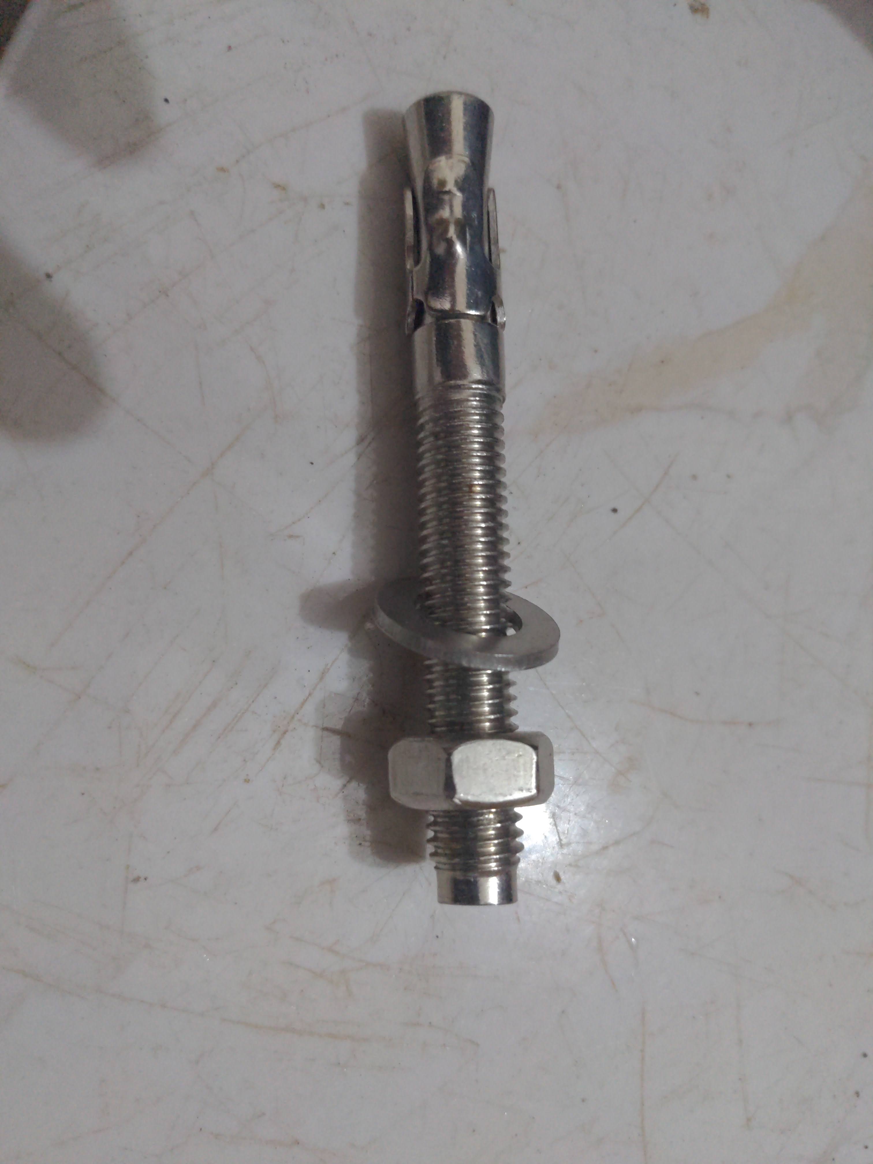 12x100mm A4 Stainless Steel Hammer-in Anchor for Concrete