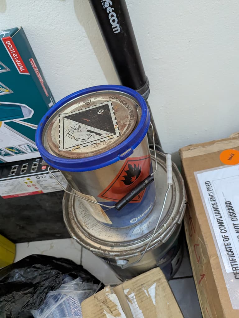 Blue Epoxy Anti-Corrosion Paint