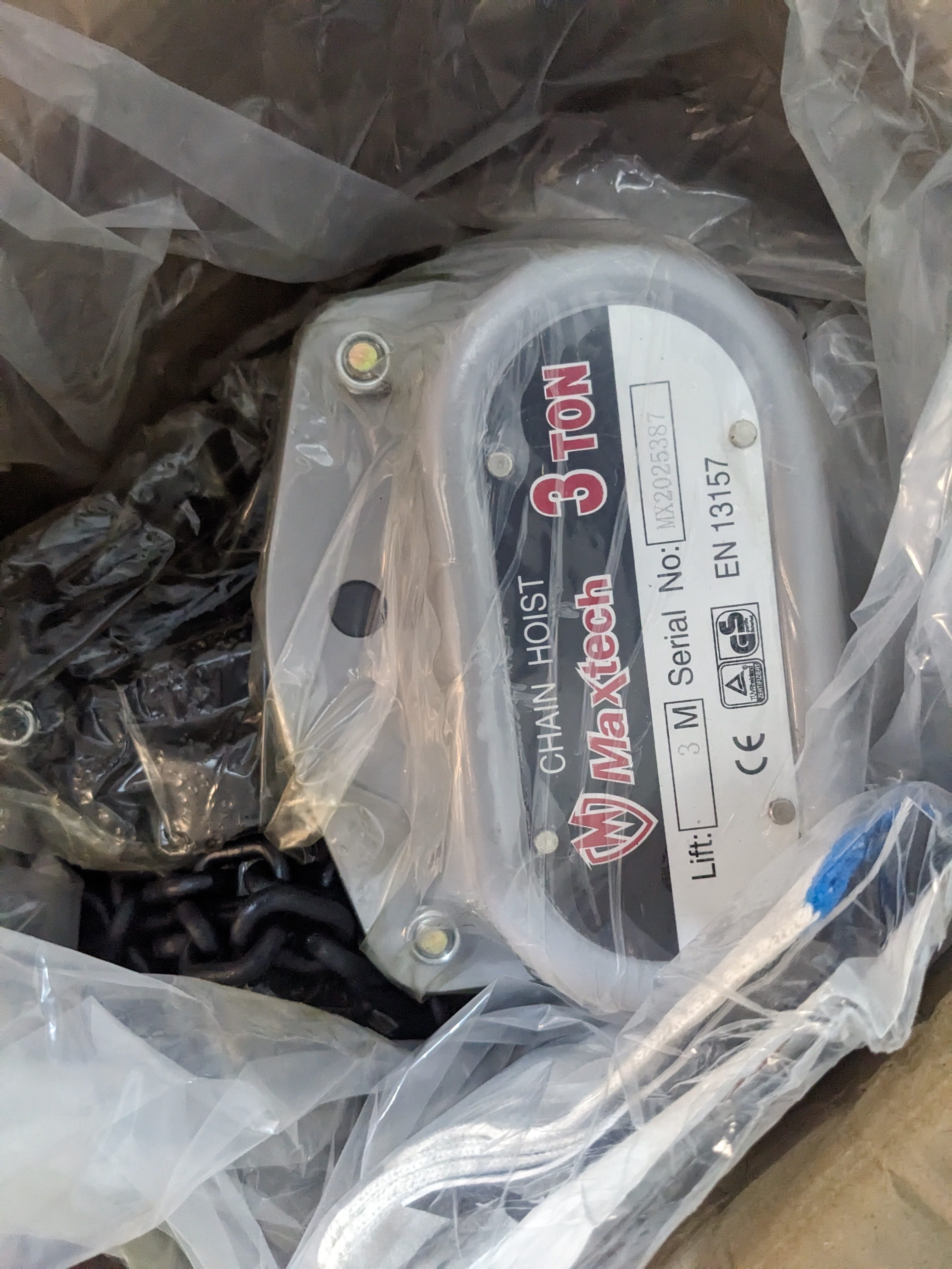 3T 3m Heavy Duty Chain Block