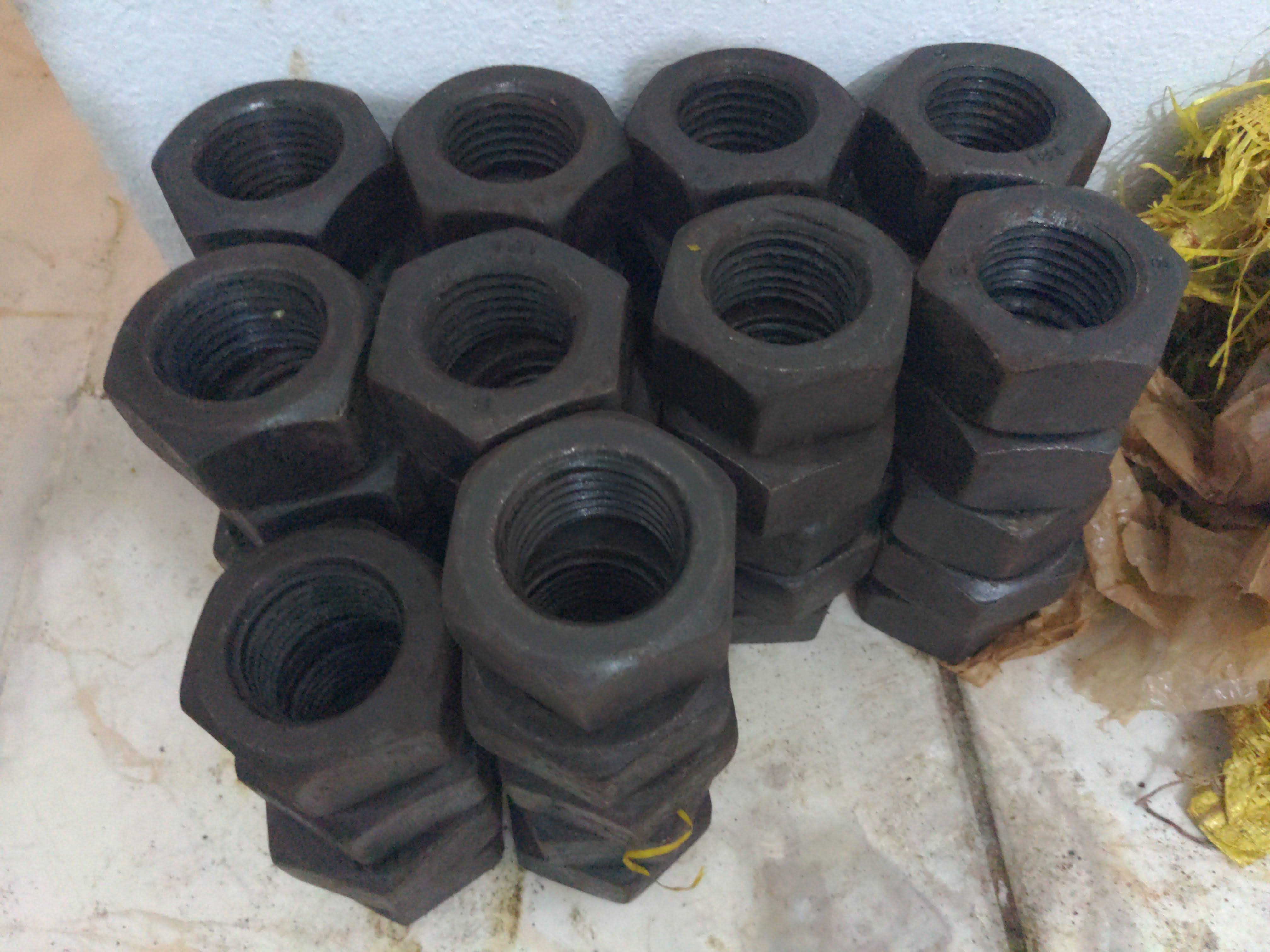 M48 Grade 10.9 hex nut.