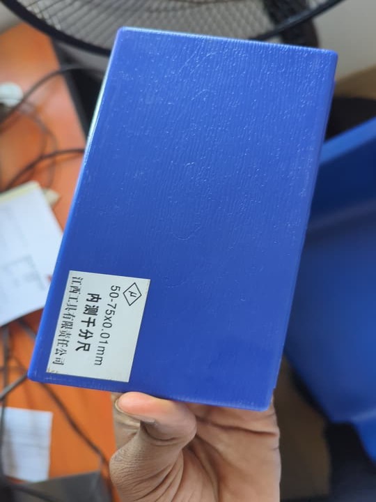 Micromètre intérieur à 3  touches réglable 50-75