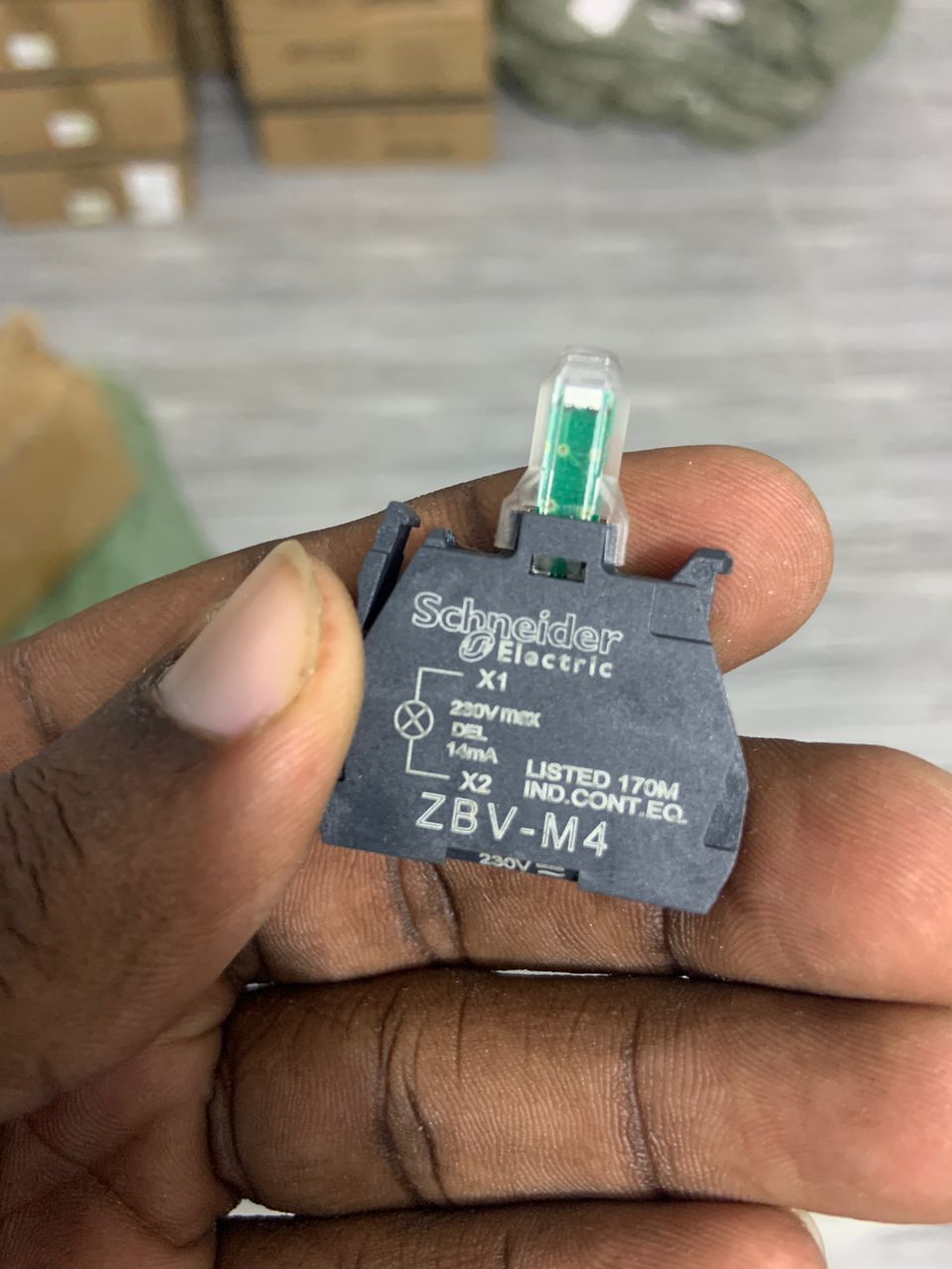 230V LED Indicator Light ZBV-M4