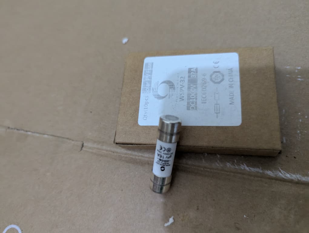 WSPV-32 Solar Photovoltaic Fuse