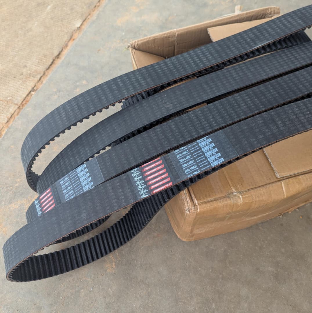 MBV System Timing Belt - 2800-14MGT4-55