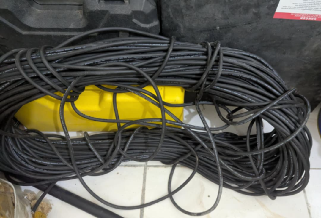 Black U1000 R2V Electrical Cable