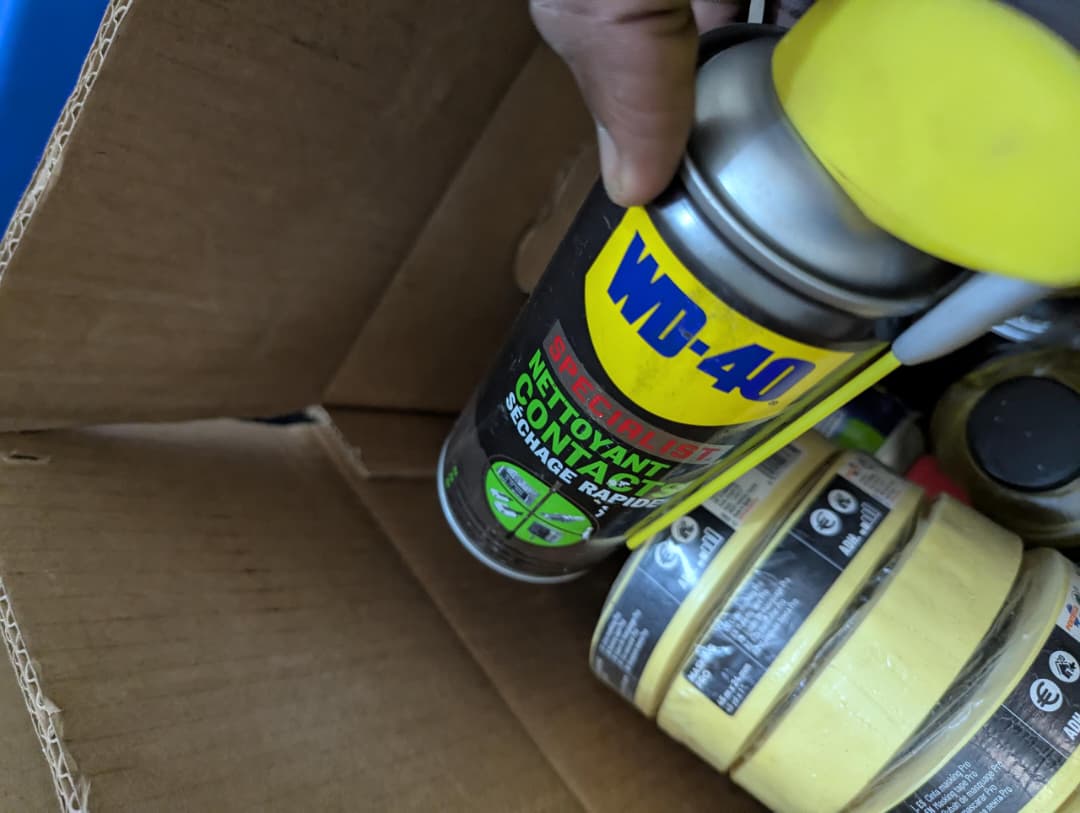 WD-40 Contact Cleaner