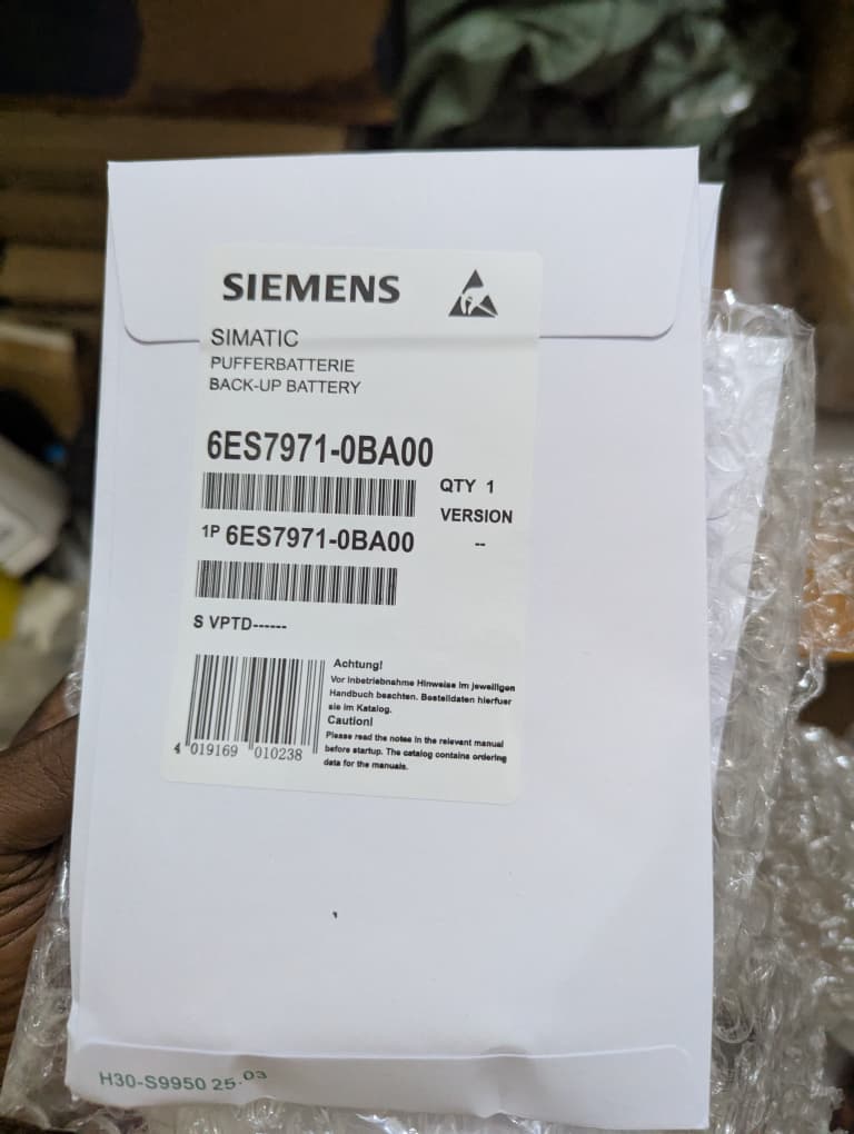 3.6V PLC Backup Battery