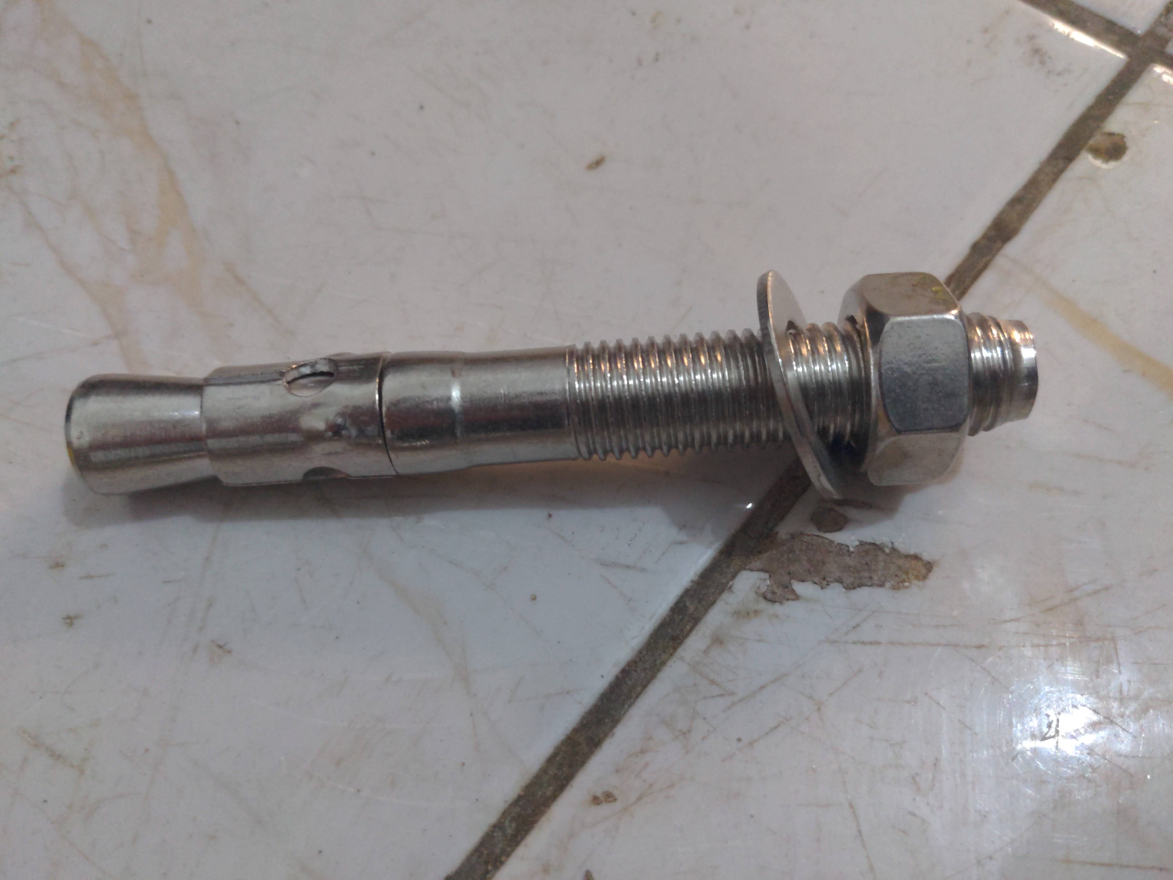 14x120mm A4 Stainless Steel Hammer-in Anchor for Concrete