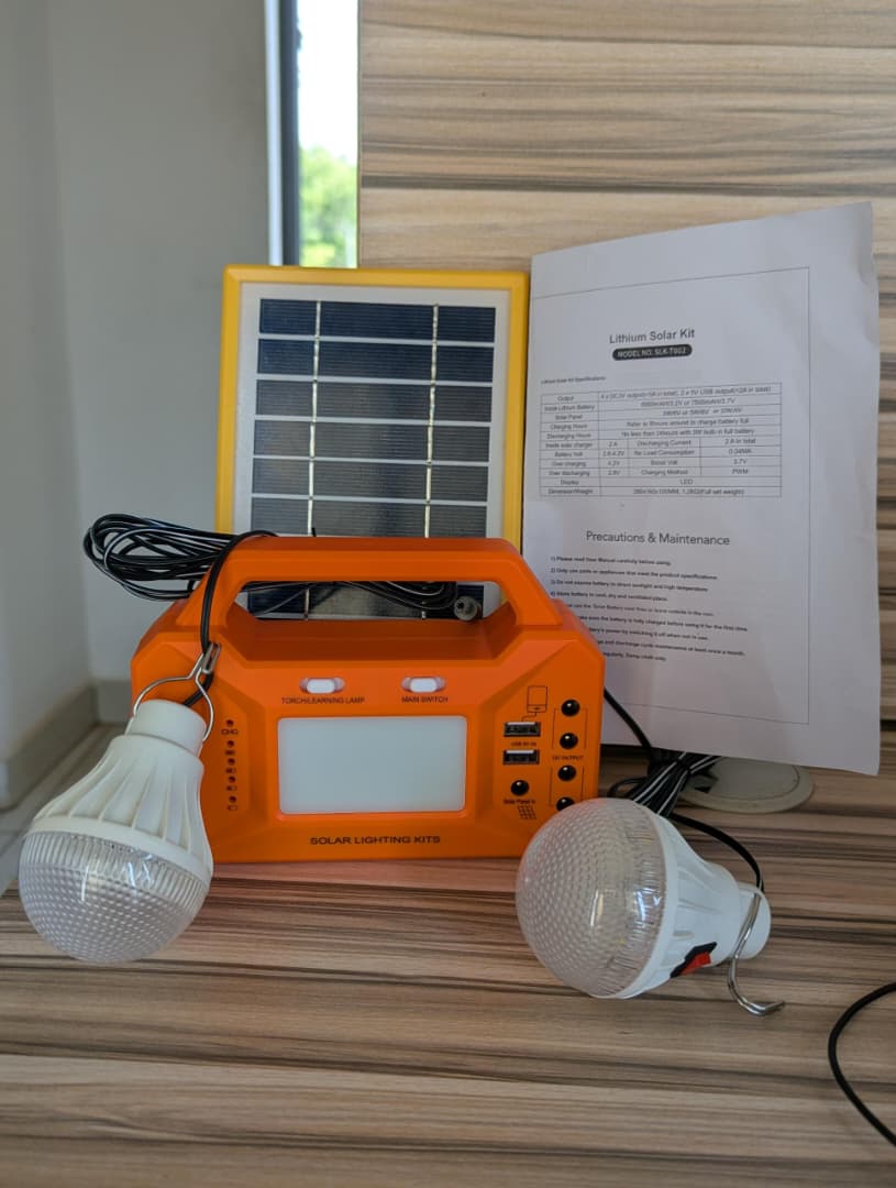 Solar Lighting Kit