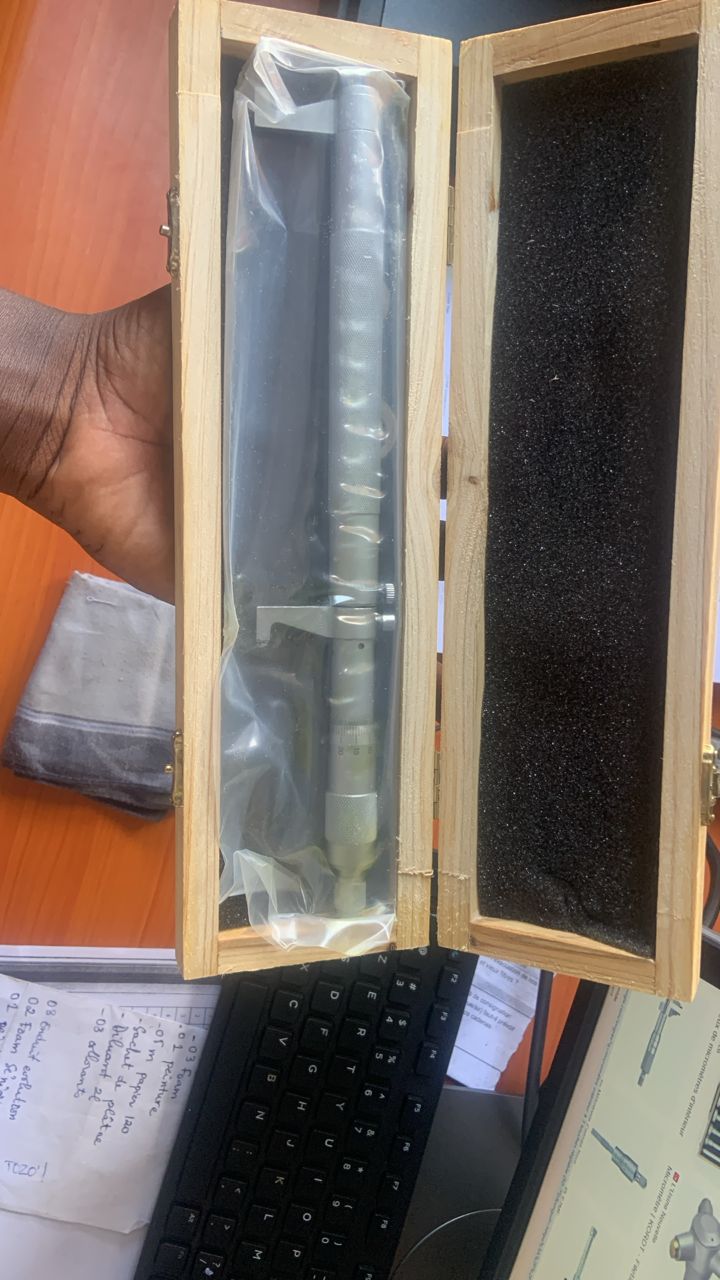 Micromètre intérieur à 3  touches réglable 175-200