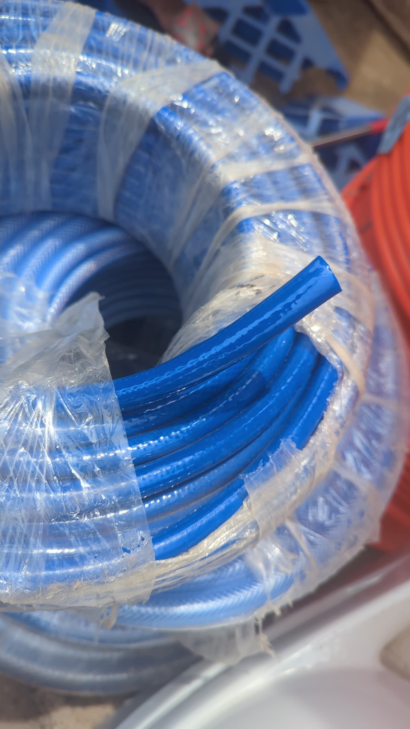 Blue Sprayer Hose 10x17 Diameter