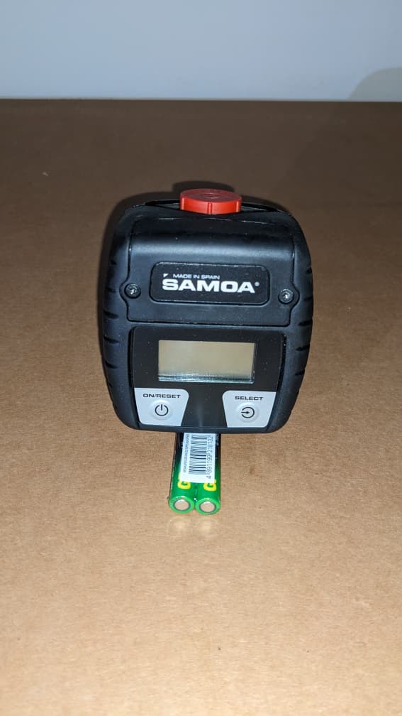 Compteur d’engrenages ovales SAMOA pour huile/lubrifiants - 1/2" BSP (F)